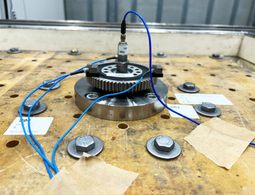 Vibration test with temperature overlay