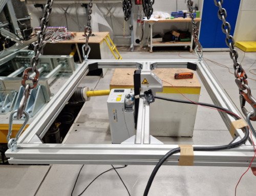 Laser vibrometer measurement