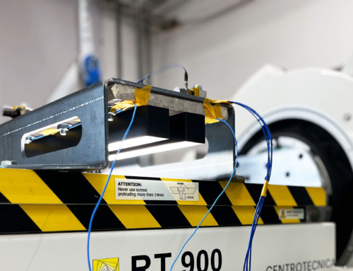 Vibration and shock test of LED strips according to EN 61373