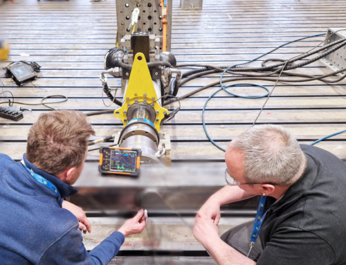 Component Testing with Ultrasonic Weld Inspection