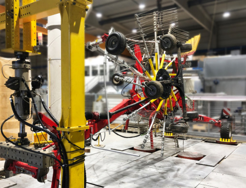 Fatigue Testing of an Agricultural Machine on the 4-Poster